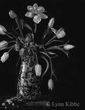 "Spring Glory," 14x11" original scratchboard